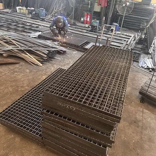 鋼格柵板的生產(chǎn)工藝流程全解析